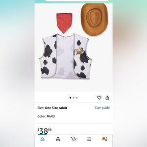 Woody (Toy Story) accessories - adult